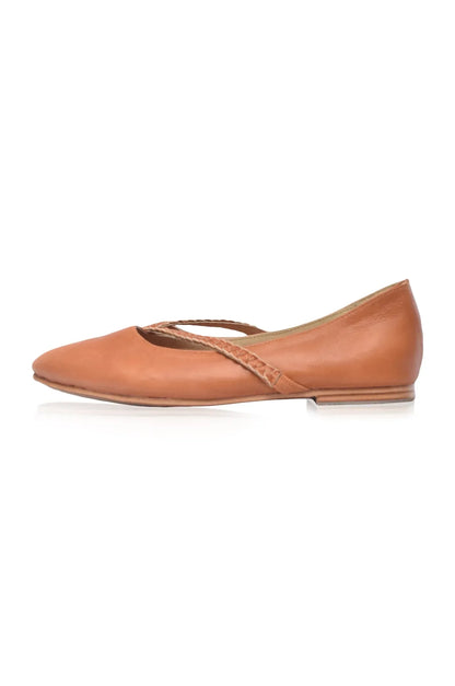 Orenda Elegant Leather Ballet Flats - Modz Designs