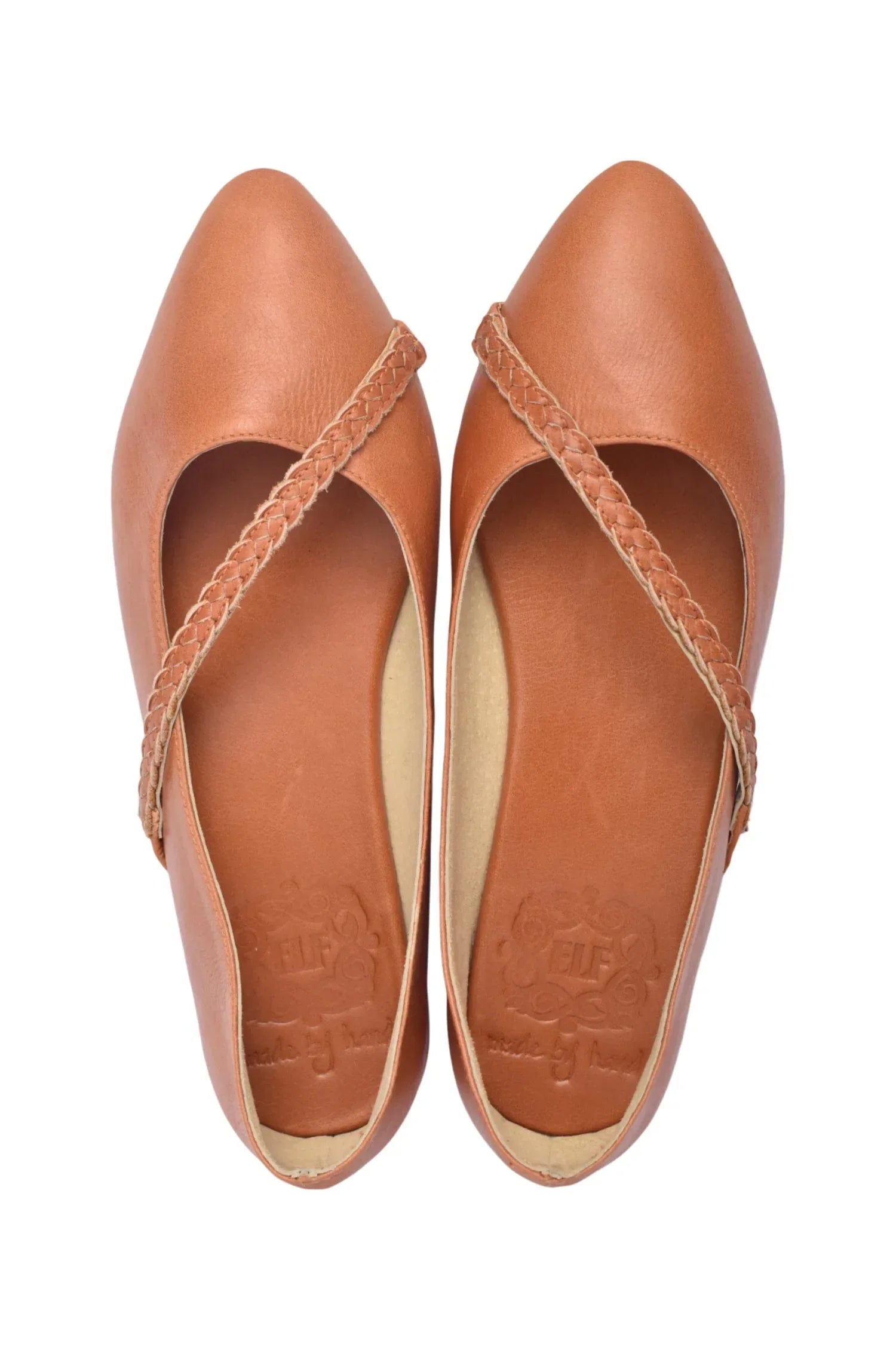 Orenda Elegant Leather Ballet Flats - Modz Designs
