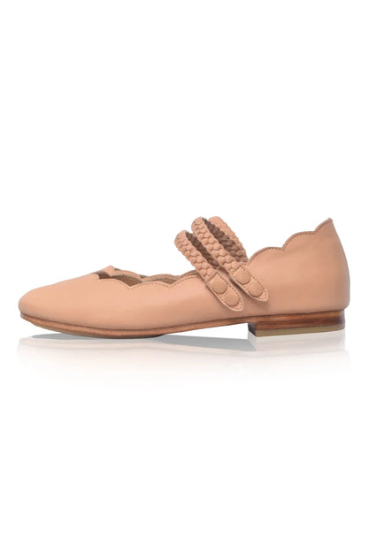 Prima Scalloped Ballet Flats - Modz Designs
