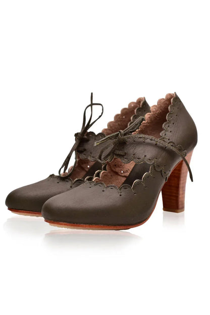 Paradise Bird Leather Heels - Modz Designs