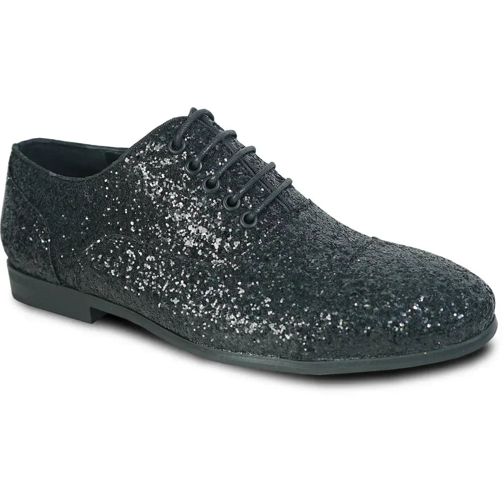 BRAVO Men Dress Shoe PROM-3 Loafer Shoe for Prom &amp; Wedding Black - Modz Designs