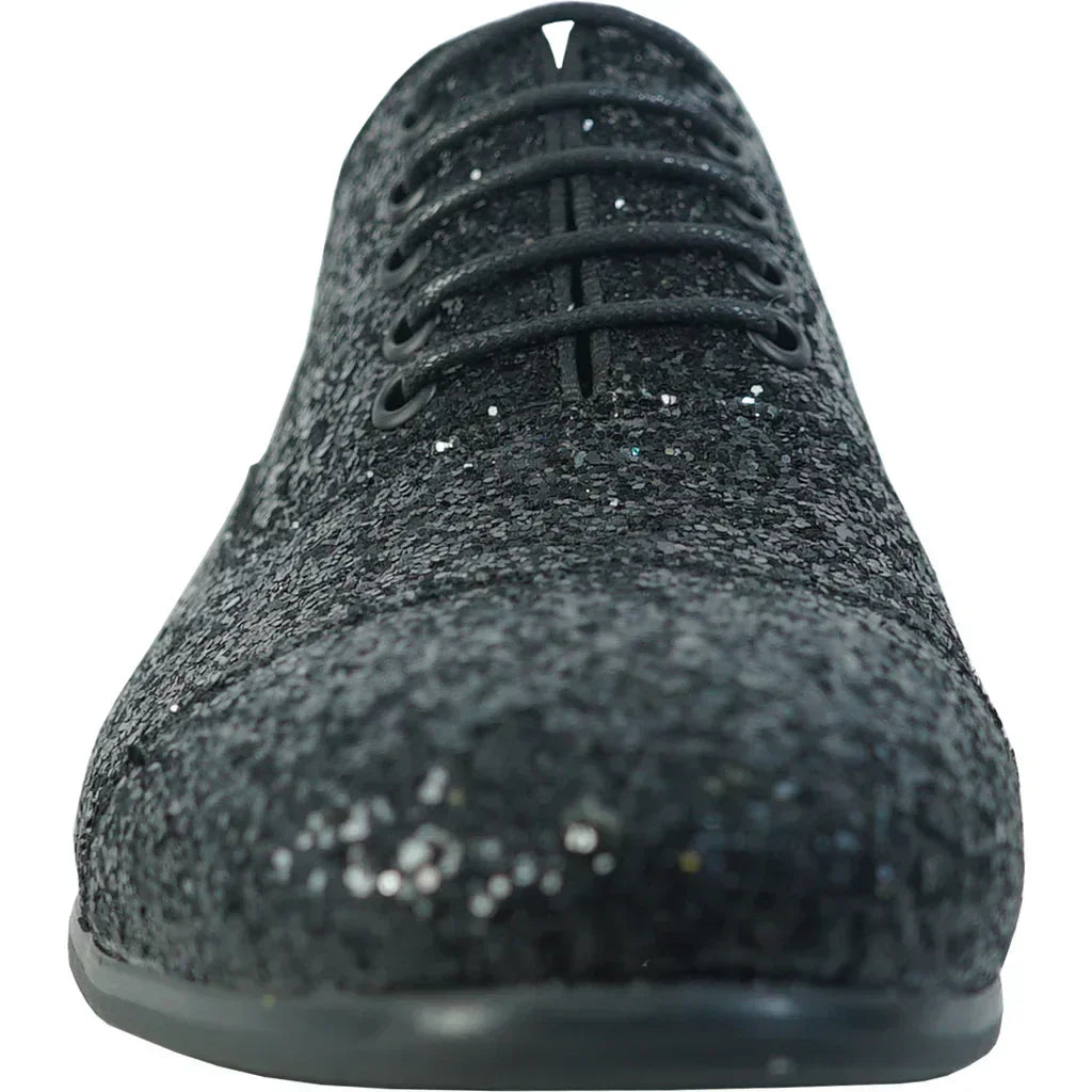 BRAVO Men Dress Shoe PROM-3 Loafer Shoe for Prom &amp; Wedding Black - Modz Designs