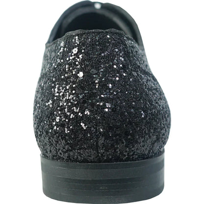 BRAVO Men Dress Shoe PROM-3 Loafer Shoe for Prom &amp; Wedding Black - Modz Designs