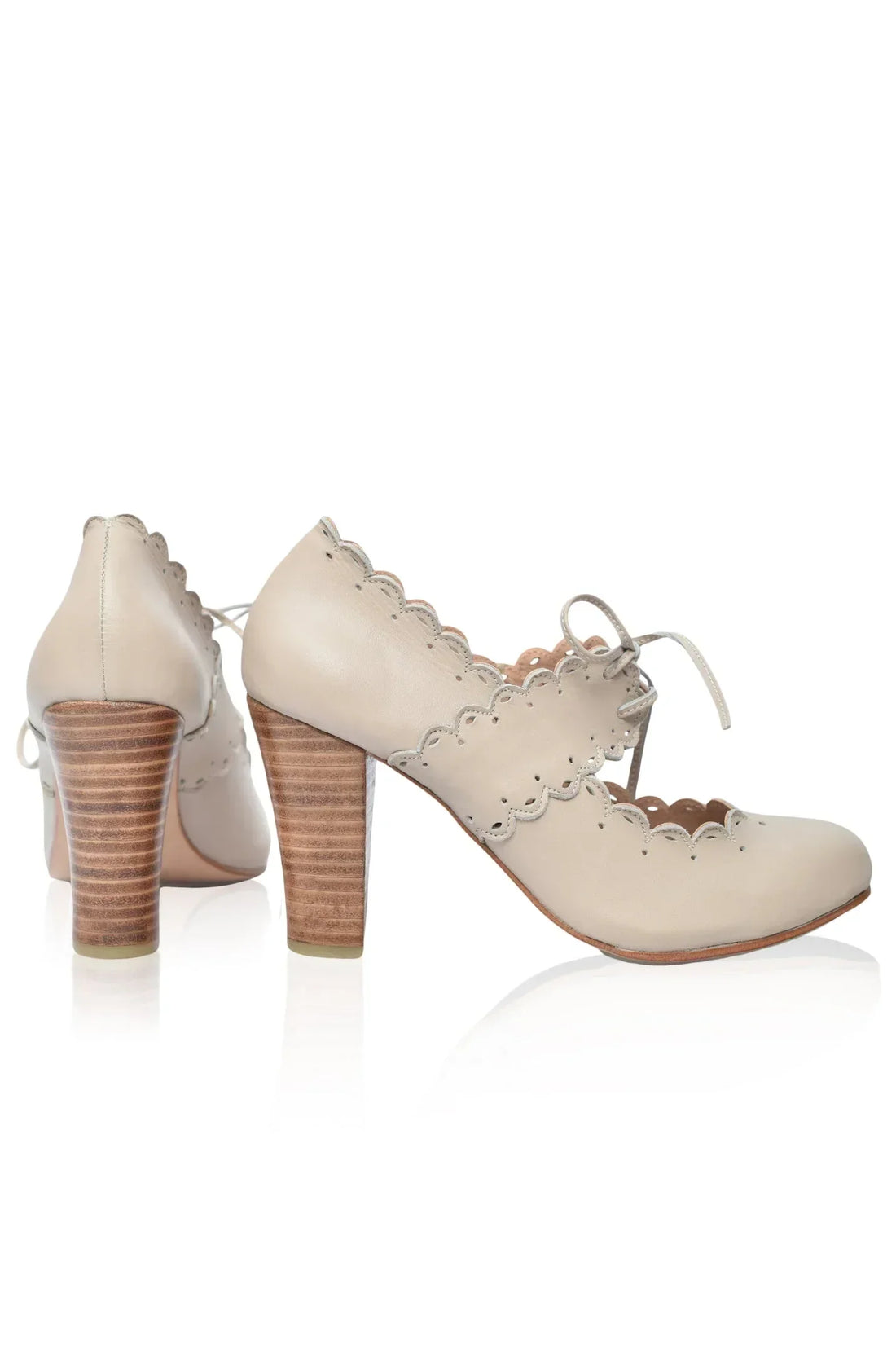 Paradise Bird Leather Heels - Modz Designs