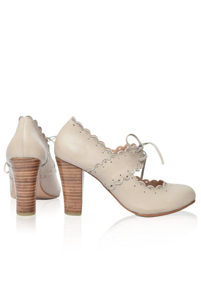 Paradise Bird Leather Heels - Modz Designs