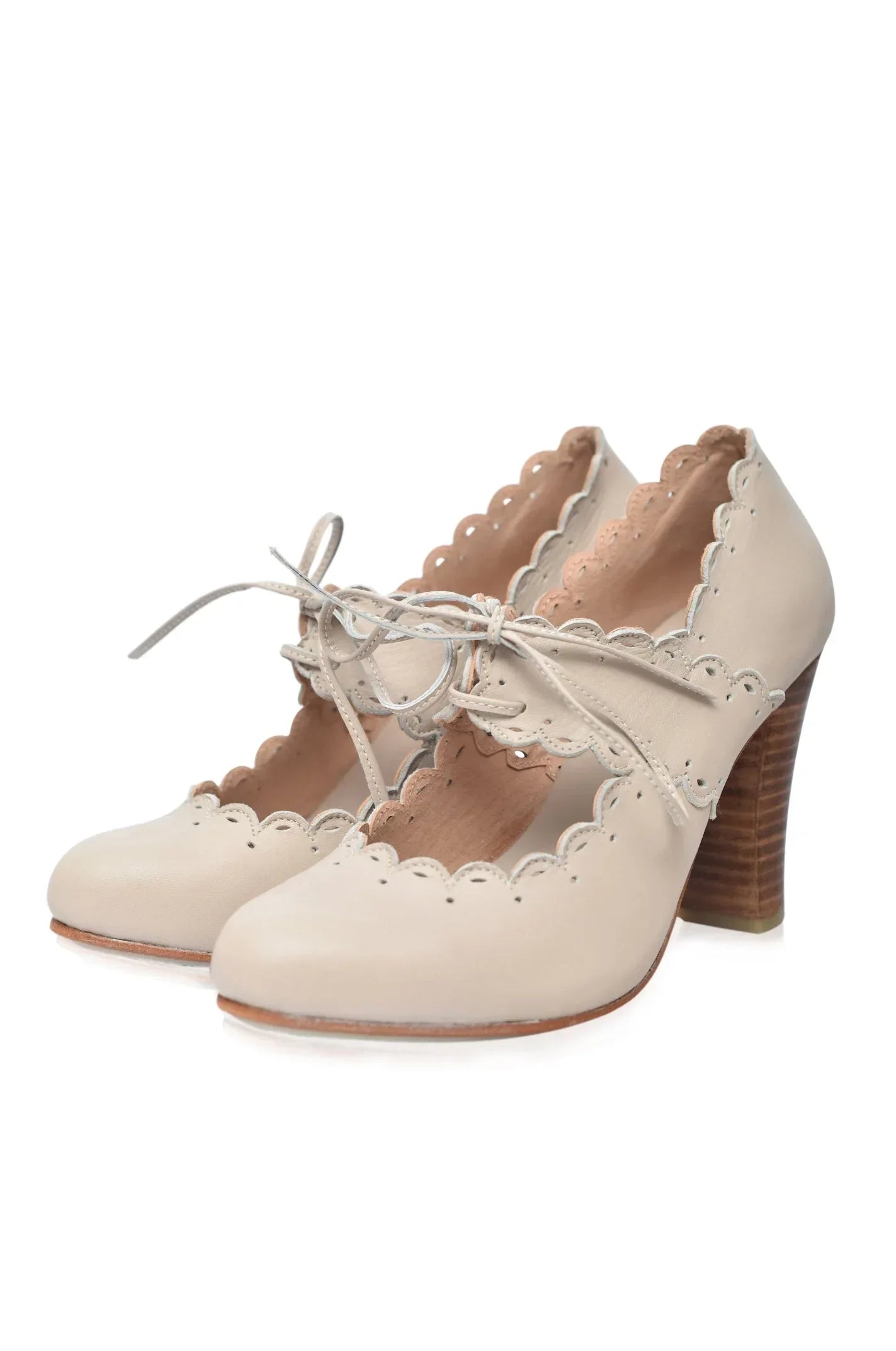 Paradise Bird Leather Heels - Modz Designs