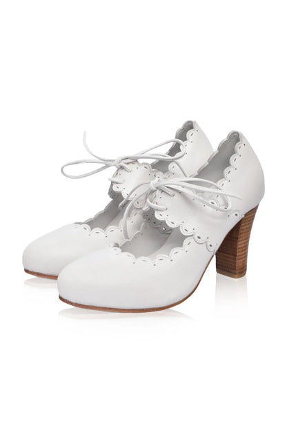 Paradise Bird Leather Heels - Modz Designs