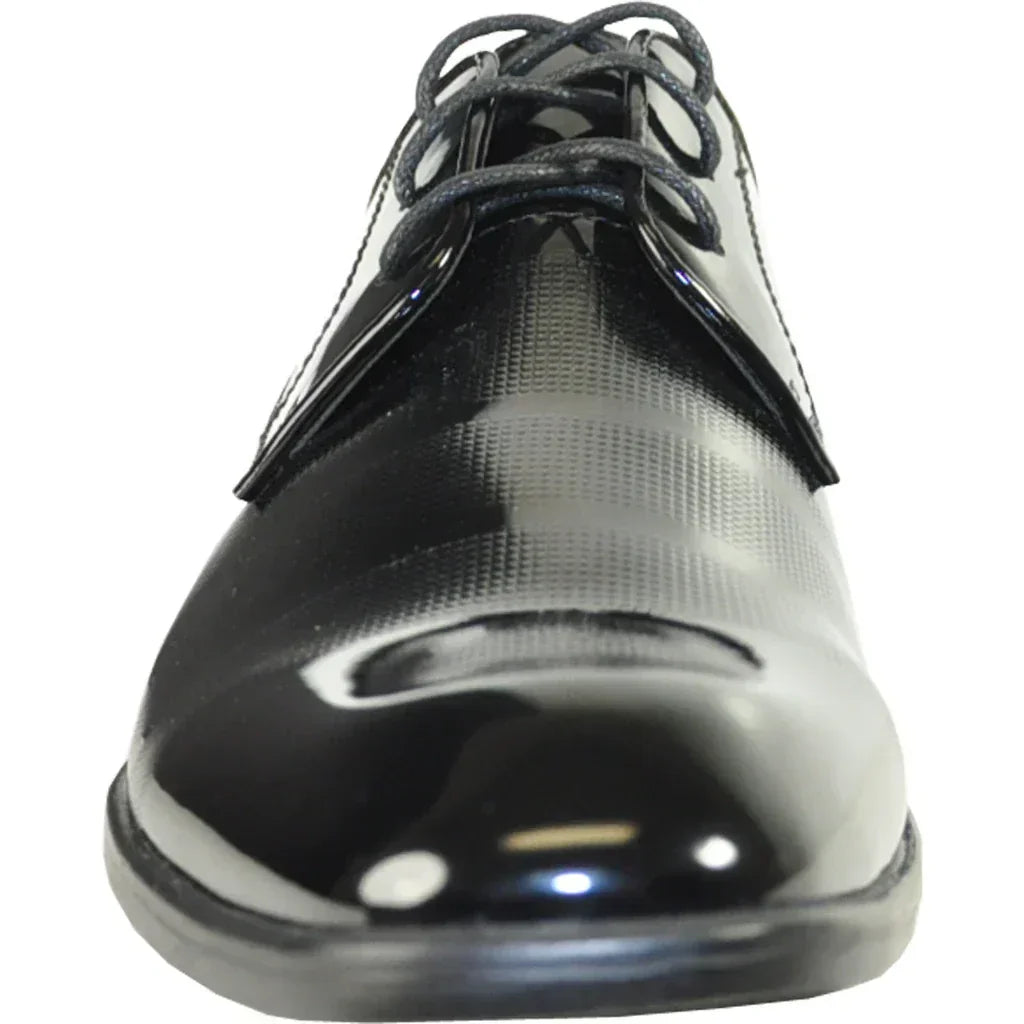 "Rockefeller" Black Vangelo Tuxedo Shoes - Modz Designs