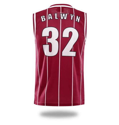 Red Stripes Simple Design Basketball Shirts And Shorts - Modz Designs