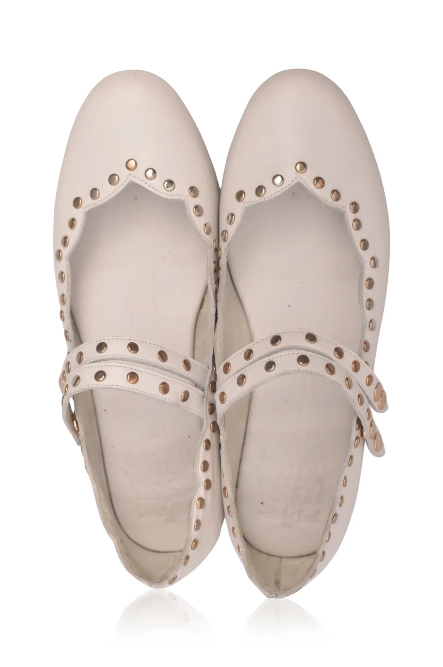 Remy Studded Leather Ballet Flats - Modz Designs