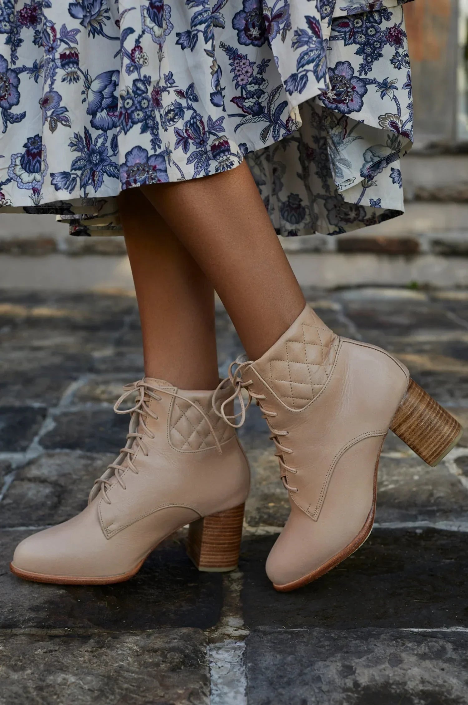 Rising Mara Leather Heel Booties - Modz Designs