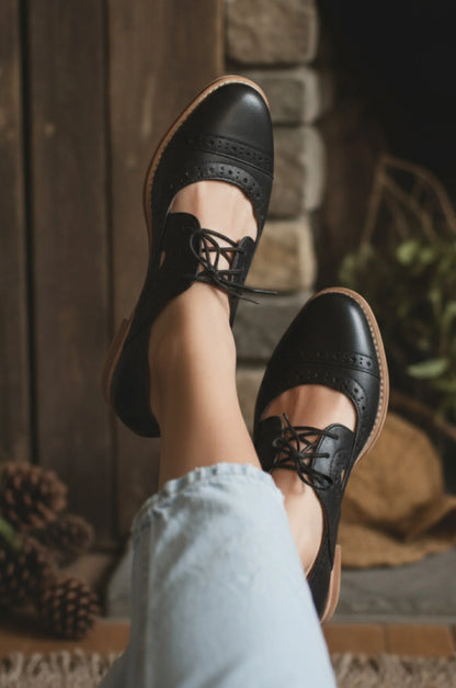 Scandinavia Leather Oxfords - Modz Designs