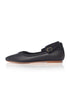 Soiree Pointy Toe Leather Ballet Flats - Modz Designs