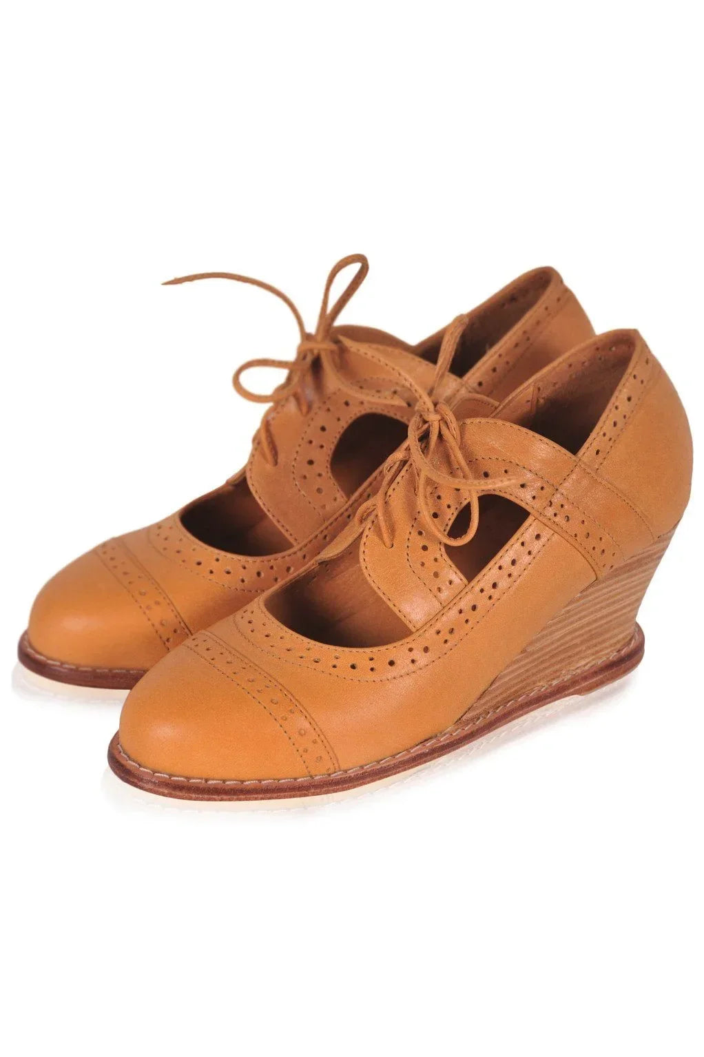 Stockholm Oxford Wedges - Modz Designs