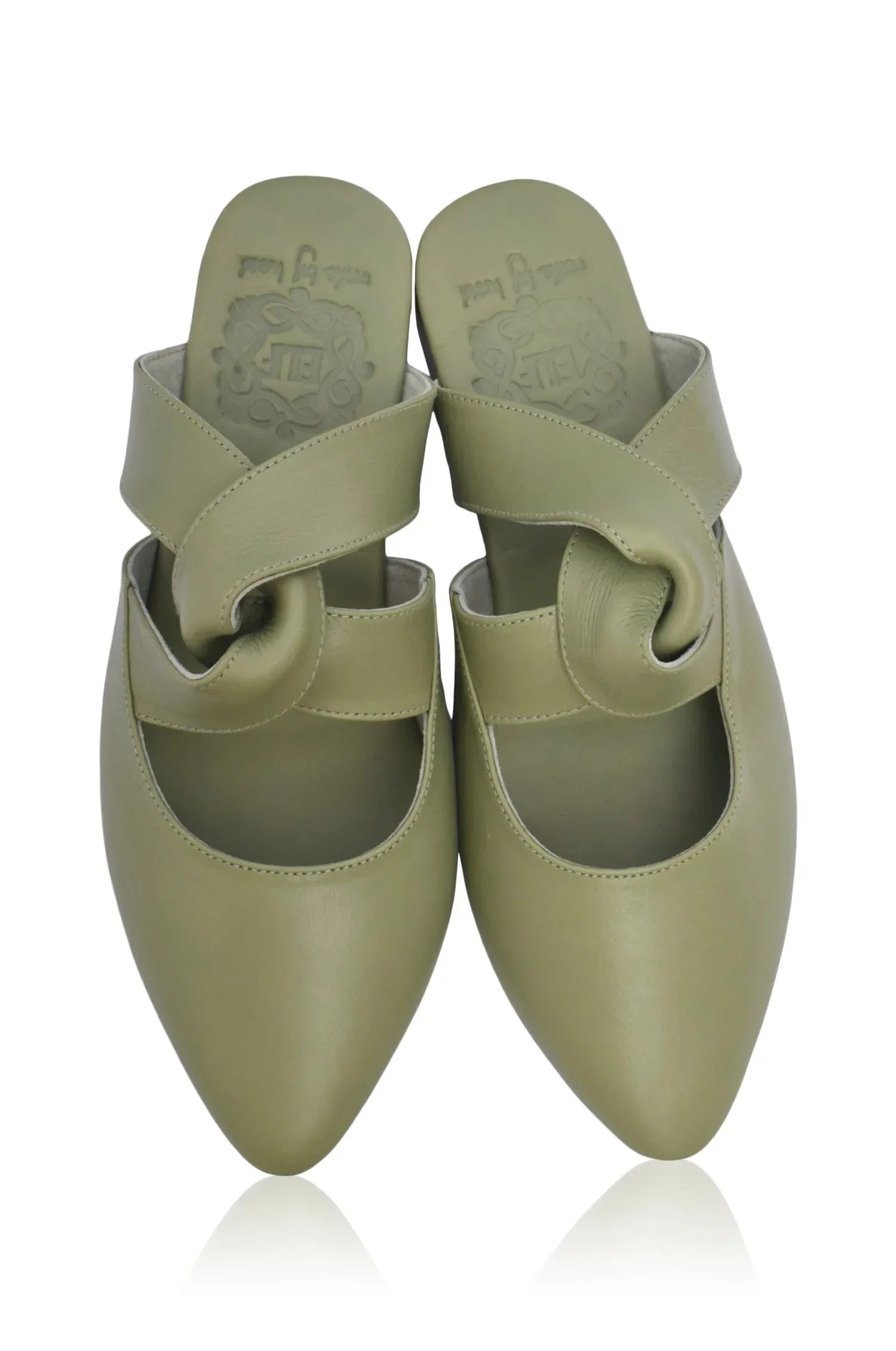 Taj Mahal Pointy Toe Mules - Modz Designs
