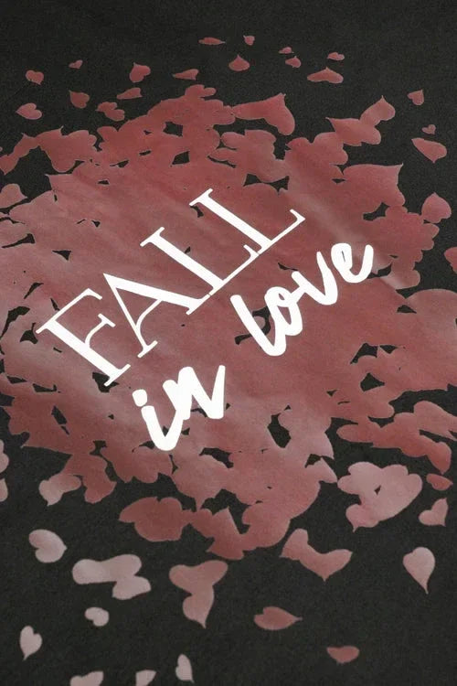 Fall In Love Oversized Tee - Modz Designs
