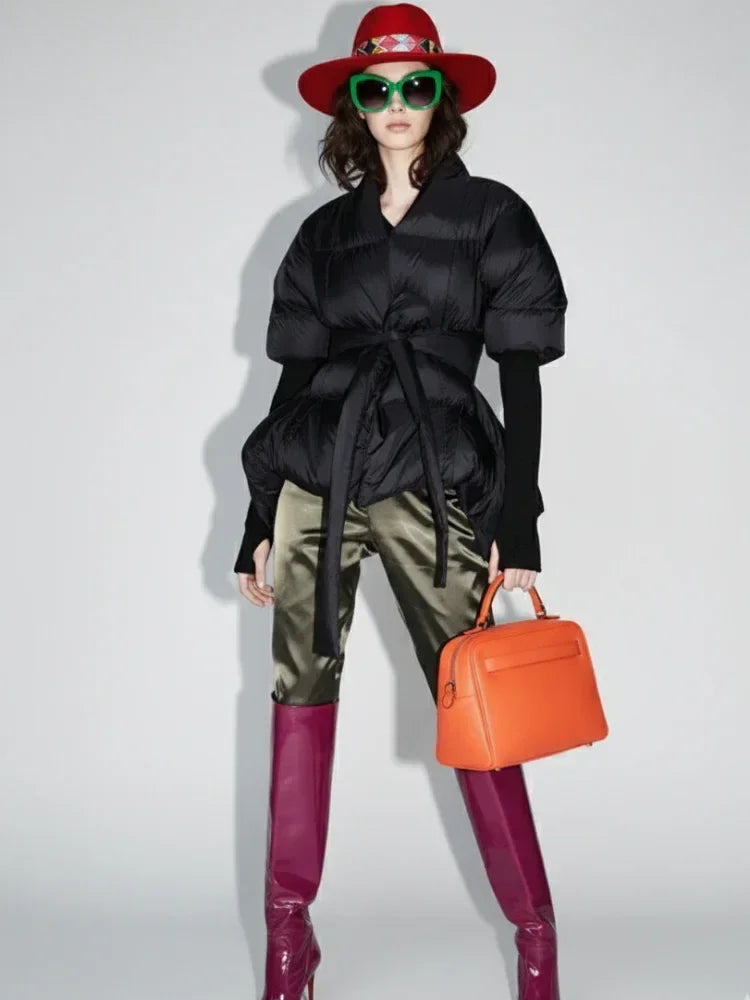 Tribeca Pleated Puffer Jacket BYMANYC ® New York - Modz Designs