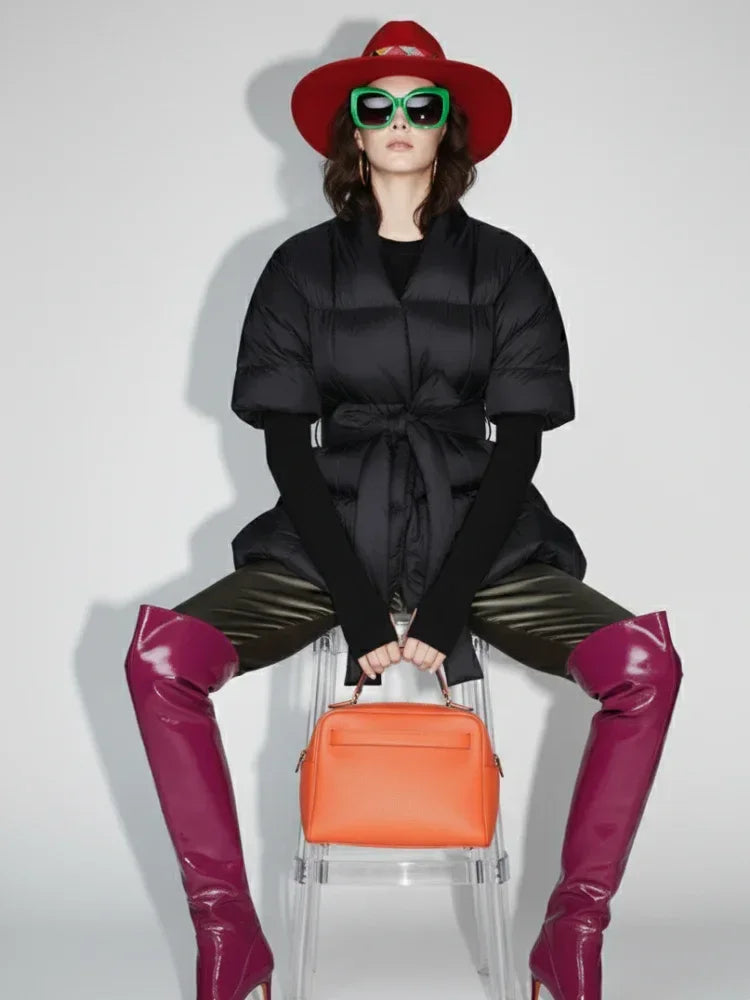 Tribeca Pleated Puffer Jacket BYMANYC ® New York - Modz Designs