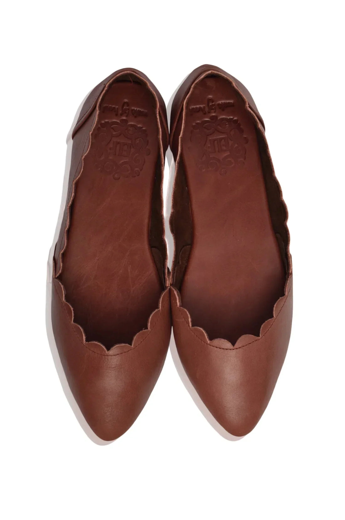 Valentina Leather Ballet Flats - Modz Designs