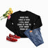 When This Virus Is Over Sweat Shirt displayed with jeans and red shoes, featuring a humorous message.