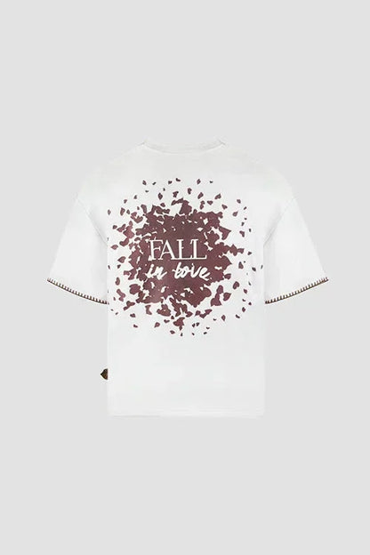 Fall In Love Oversized Tee - Modz Designs