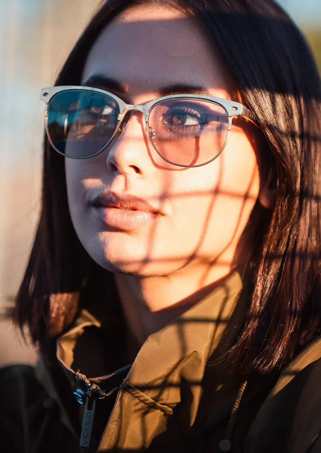 Titanium Clubmasters Sunglasses - V2 - 24K GOLD Plated - Modz Designs