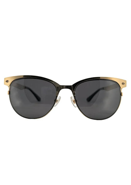 Titanium Clubmasters Sunglasses - V2 - 24K GOLD Plated - Modz Designs