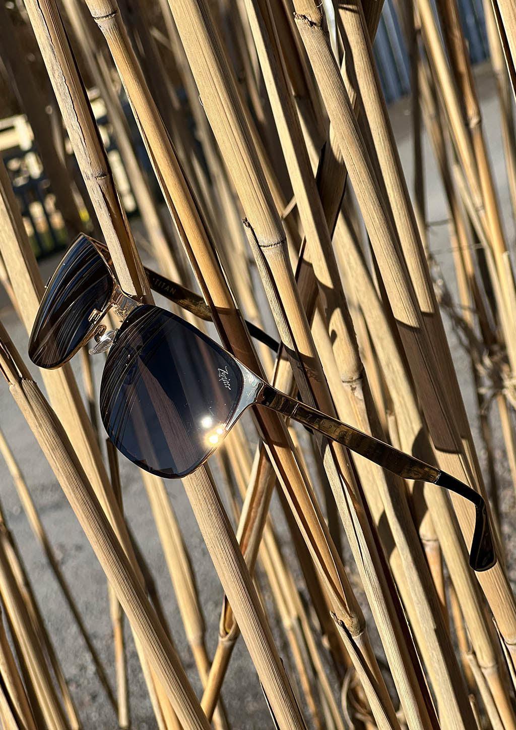 Titanium Wayfarer Sunglasses - V2 - 24K GOLD Plated - Modz Designs