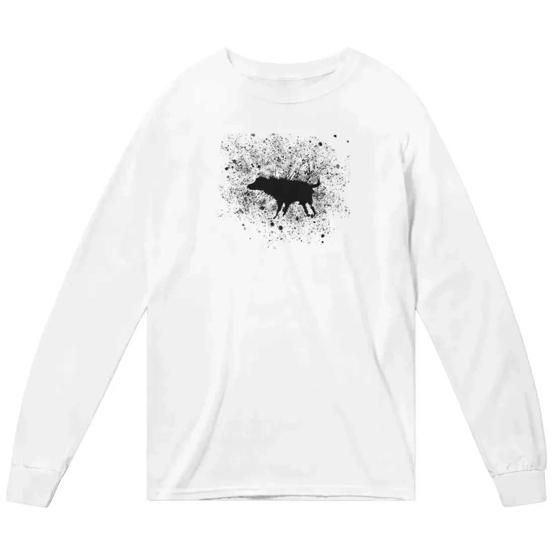 Banksy Wet Dog Splatter 2007 Street Art Long Sleeve Shirt - Modz Designs