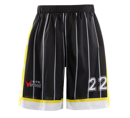 Black Stripes Design Basketball Shirts and Shorts - Modz Designs