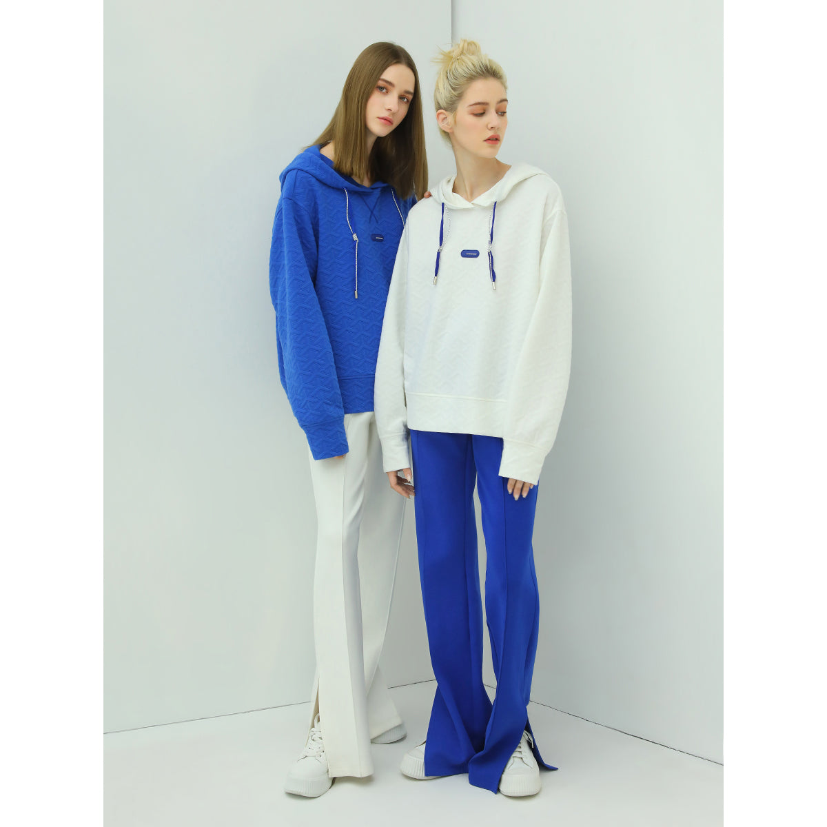 Breathable Casual Flared Pants with Side Slits - Modz Designs