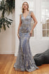 Feathered Mermaid Evening Gown - Modz Designs