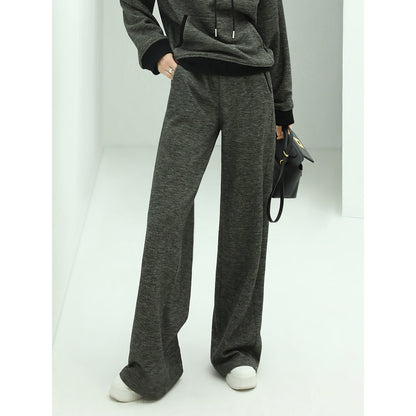 Casual Knitted Pants with Side Pockets in Charcoal - Modz Designs