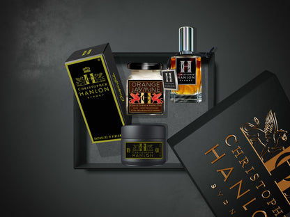 MEN ANTI ÂGE SKINCARE + PERFUME | Normal + Norm -Dry luxury gift set with signature perfume and skincare