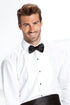 "Enzo" White Pleated Laydown Tuxedo Classic Fit Shirt - Modz Designs