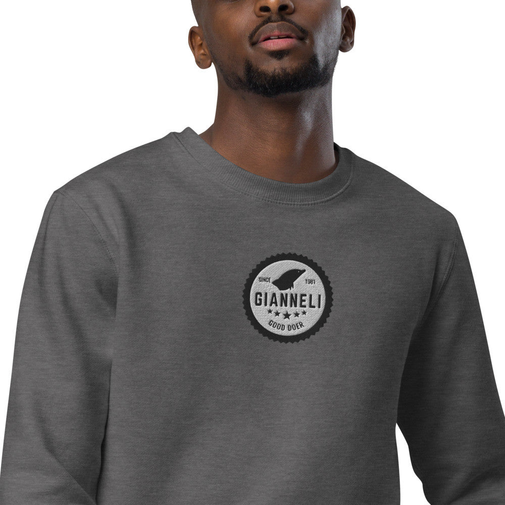 Gianneli Unisex Fashion Sweatshirt featuring logo design, stylish and comfortable for everyday wear.