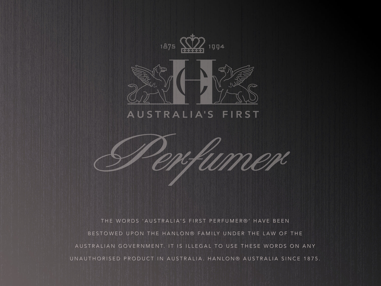 CHRISTOPHER HANLON® Bespoke | ARCHIVE PERFUME Collection | No1994 branding image showcasing Australia&