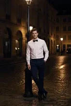 "Jamison" Pink Twill Spread Collar Dress Shirt - Modz Designs