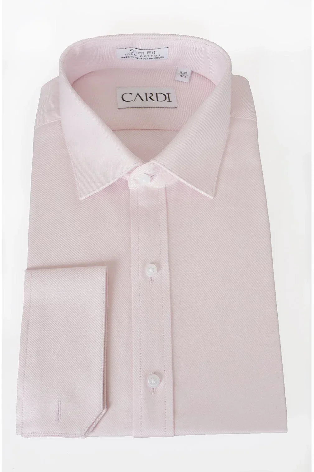 "Jamison" Pink Twill Spread Collar Dress Shirt - Modz Designs