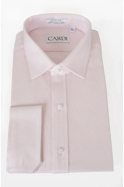 "Jamison" Pink Twill Spread Collar Dress Shirt - Modz Designs