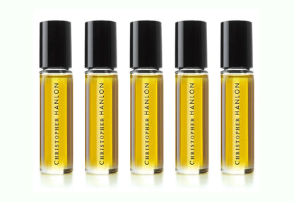 The COMPLETE PERFUME LIBRARY COLLECTION (Pick 5). *FREE offer. Five 10ml rollerball vials by Christopher Hanlon.