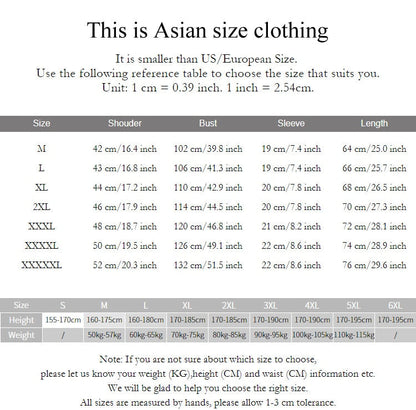 This is Asian size clothing reference table for selecting appropriate clothing sizes for Asian sizes.