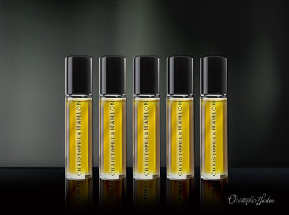 PERFUME Library Collection (Pick 5). *FREE offer. Five artisan rollerball vials by Christopher Hanlon.