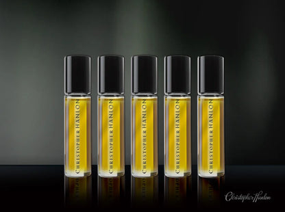 The DELUXE PERFUME COLLECTION (Pick 5). Get *FREE Cashback. Five 10ml glass rollerball perfumes by Christopher Hanlon.